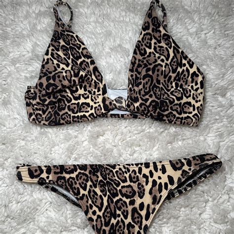 ASOS BIKINI SET SIZE US Summer Tan Asos Depop