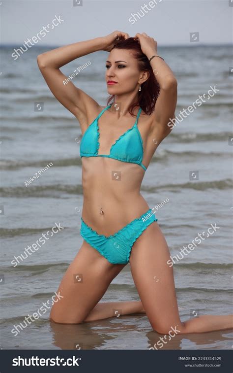 Beautiful Woman Sexy Bikini On Beach Stock Photo Shutterstock
