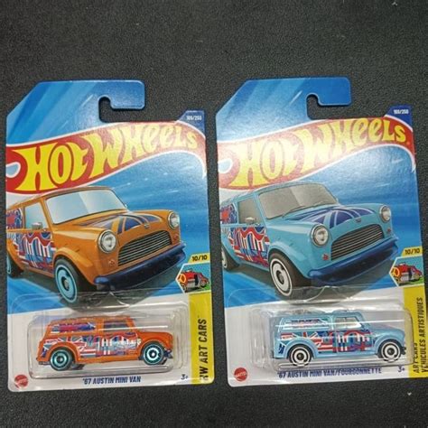 Hot Wheels 67 Austin Mini Van Shopee Malaysia