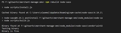 Node Sass Found Bindings For The Following Environments Windows 64