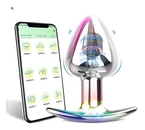 Vibrador Tap N Anal De Acero Inoxidable Con Control Por App Cuotas Sin Inter S