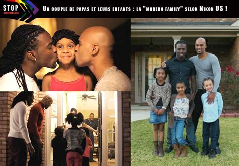 Vidéo Un couple gay et leurs enfants la modern family selon Nikon US Association STOP