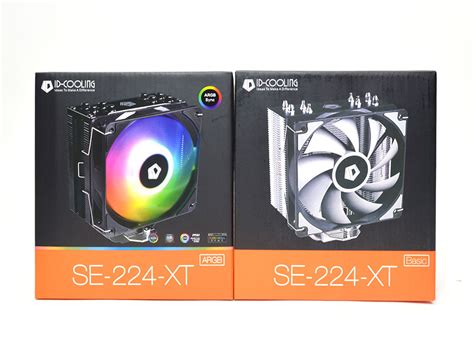 Id Cooling Se 224 Xt Argb And Se 224 Xt Basic Review Packaging And Contents Techpowerup