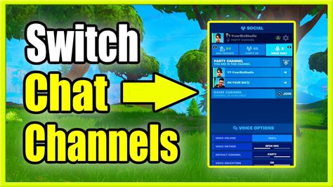 How To Switch To Party Chat From Game Chat In Fortnite Ps4 Xbox Pc Switch Mobile Youtube