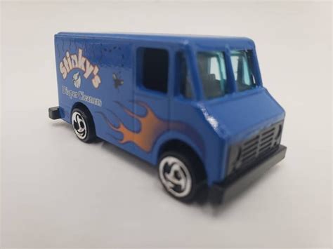 Hot Wheels Delivery Truck Stinky S Diaper Cleaner Blue House Calls Etsy Australia