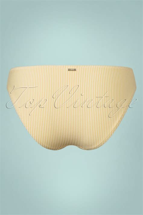 Cyell Sunny Vibes Regular Bikini Briefs en Doré Aspen Acheter chez Topvintage