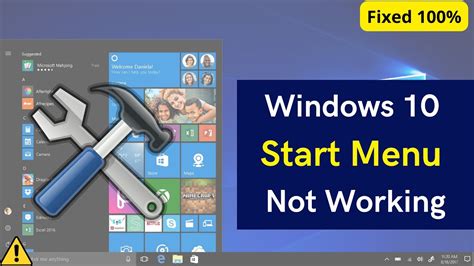 How To Fix Start Menu Not Working On Windows Windows Start