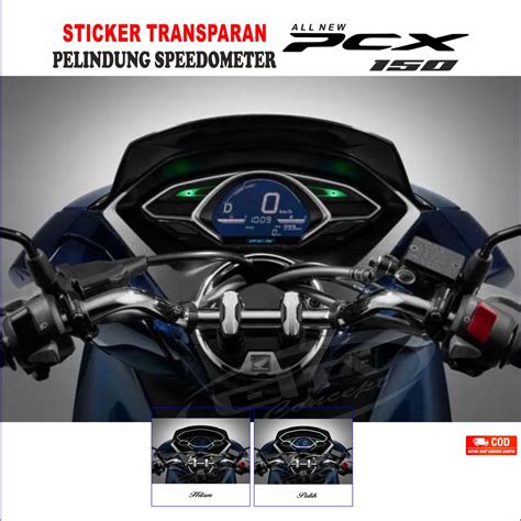 Jual Stiker Anti Gores Speedometer Pcx Transparan Sticker