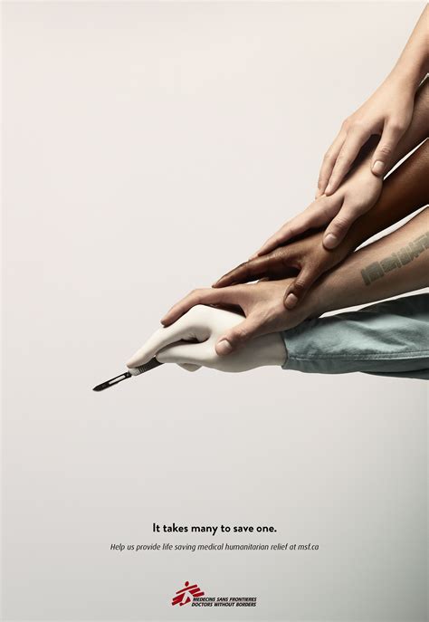 Doctors Without Borders Scalpel Ads Of The World™ Creative