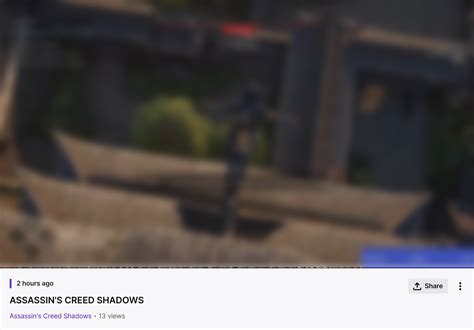 Assassin’s Creed Shadows is already being leaked and streamed online a