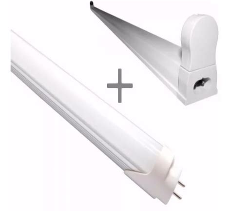 Lâmpada Led T8 120cm C calha 3000k Branco Quente 20w R 41 23 em