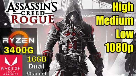 Assassin S Creed Rogue Ryzen G Vega Gb Dual Channel