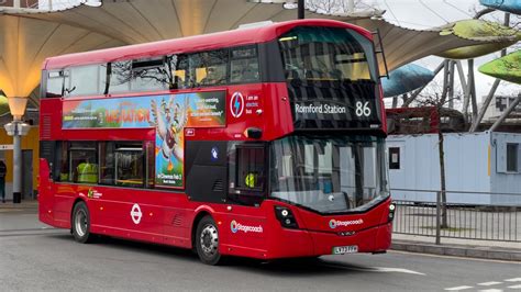 London S Buses In Stratford Th February Youtube