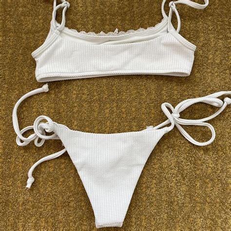 Frankies Bikini Set White Not See Thru With The Depop