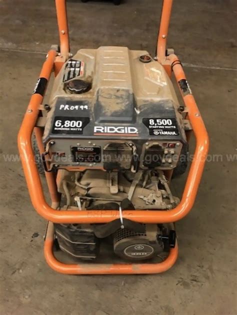 Ridgid Generator | AllSurplus