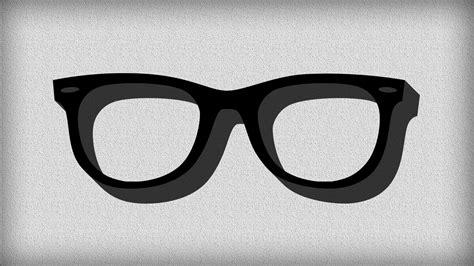 Online Crop Black Eyeglasses Frames Illustration Glasses Hd