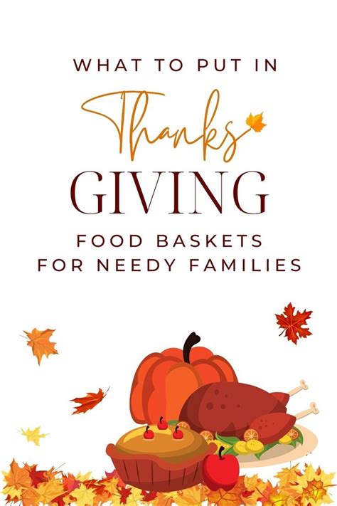 How To Make Thanksgiving Food Baskets For Needy Families Thanksgiving