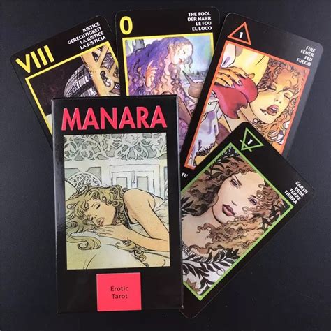 Manara Erotic Tarot Deck Etsy