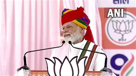 Pm Modi In Rajasthan पीएम मोदी ने ब्रह्मा मंदिर में की पूजा कहा 2014 में आपने वोट से विश्वास