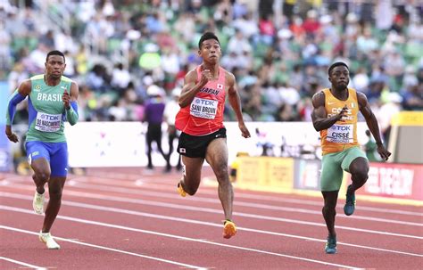 【世界陸上】サニブラウン日本勢初のファイナリスト「こんなところで満足してられない」7位入賞 陸上写真ニュース 日刊スポーツ