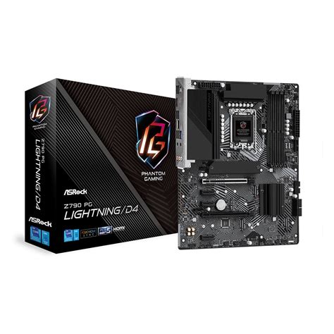 ASRock Z790 Phantom Gaming Lightning/D4 DDR4 So.1700 retail - INTEL ...
