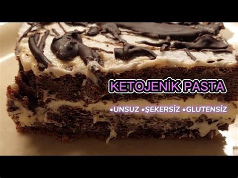 UNSUZ GLUTENSİZ RAFİNE ŞEKERSİZ KETOJENİK YAŞ PASTA YouTube