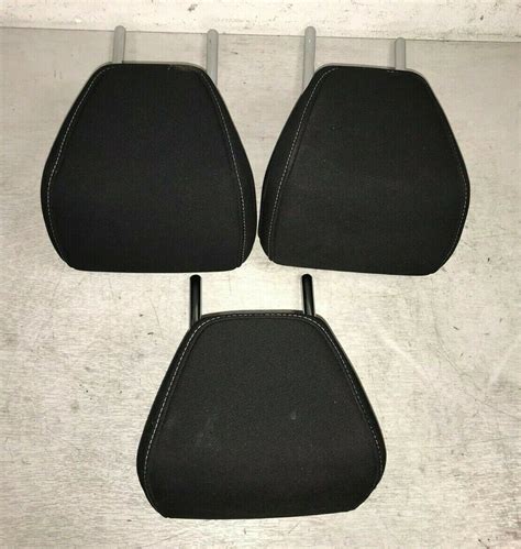 Ford Focus Headrest Rear Headrests Black Grey Stitch 2019 Onwards Mk4 2372067 Ebay