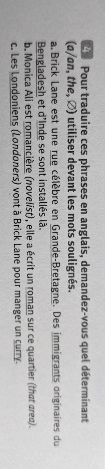 Bonjour Pourriez Vous Me Faire Cet Exercice S Il Vous Pla T Merci D