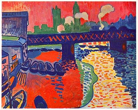 Andre Derain Charing Cross Bridge 1906 Fauvisme Divisionnisme