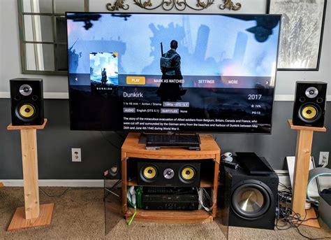 Upgraded my tv, receiver, and front speakers! : r/hometheater