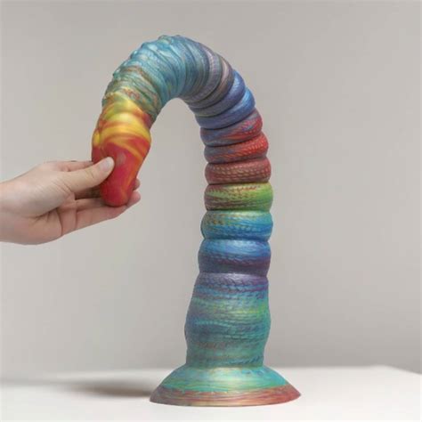 Rainbow Sea Monster Sizes Xxl Fantasy Dildos Unusual Dildos Fantasy Xxl Dildos Mature Etsy