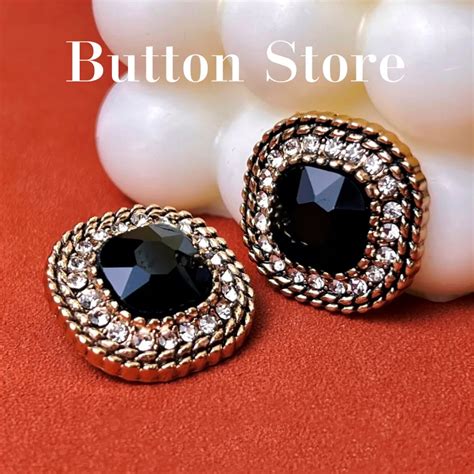 Металлические пуговицы с ромбовидной пряжкой, 5 шт | AliExpress