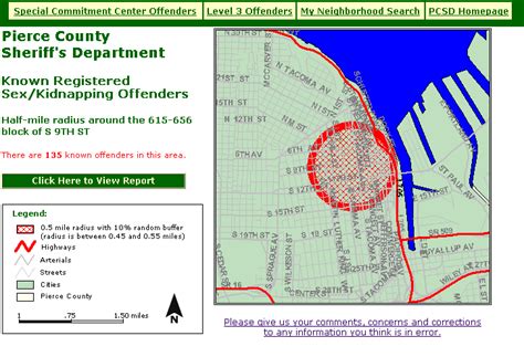 TRACKING SEX OFFENDERS ON LINE
