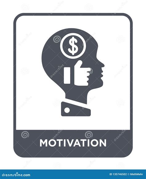 Motivation Icon In Trendy Design Style Motivation Icon Isolated On