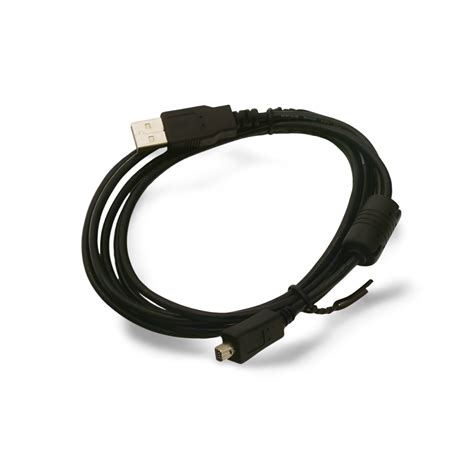 6ft Nikon UC E2 Camera Cable USB B Nikon Coolpix 775 Black