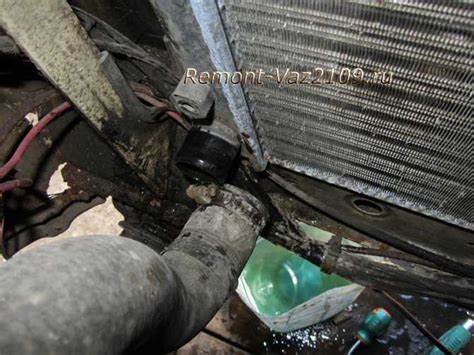 Крепление радиатора ваз 2109. замена радиатора охлаждения своими руками