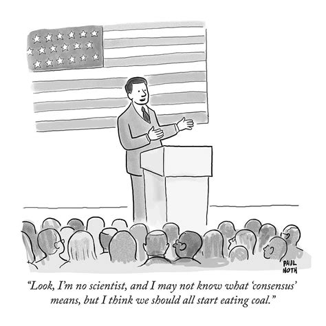 A Politician Delivers A Campaign Speech By Paul Noth