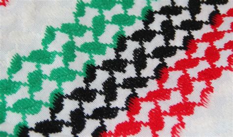 Grand foulard palestinien Echarpe tissée de qualité supérieure aux