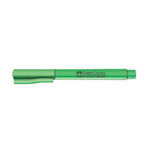 Caneta Marca Texto Grifpen Verde Faber Castell Papelaria Materiais