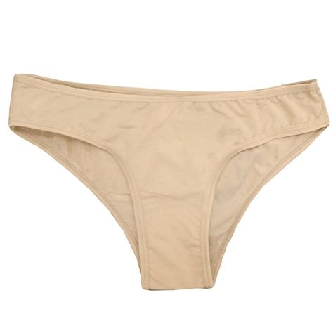 Bikini Secret Treasures Para Mujer Beige Liso Talla G Walmart