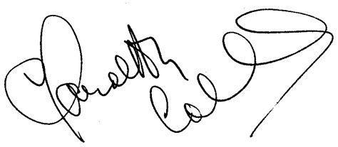 Claudette's Signature