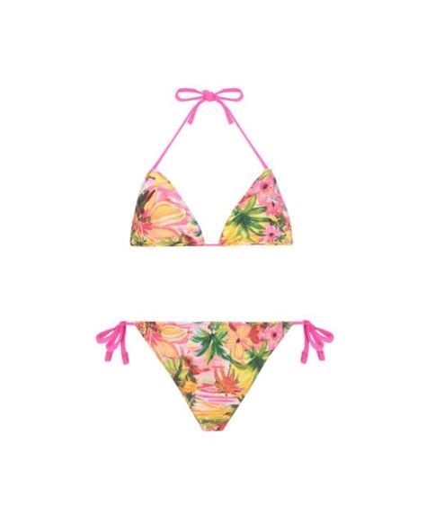 Giveness Bikini Bimba Triangolo Eden Soul In White Lyst