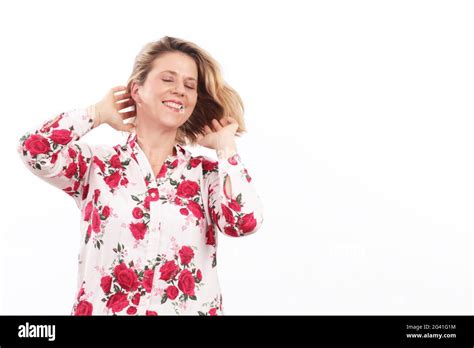 Femme blanche mature Banque d images détourées Alamy