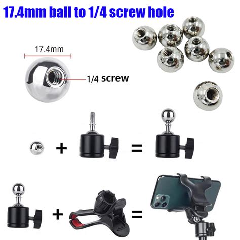 มม หว หลมสกร M ดาย Hot Shoe Mount Swivel Bolt อะแดปเตอรสาหรบกลอง DSLR