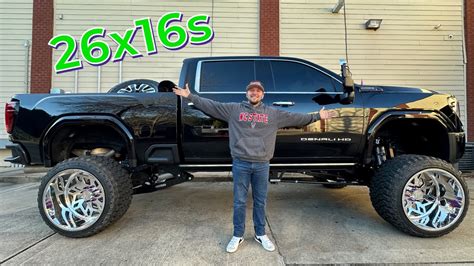 I RUINED HIS NEW 26x16s 2024 Denali On HUGE 12 Cognito And 26x16 KG1s