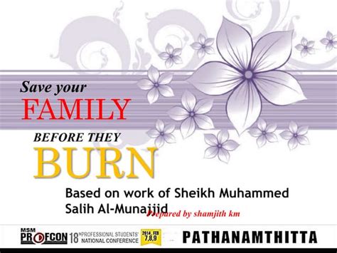 Save your family before | PPT