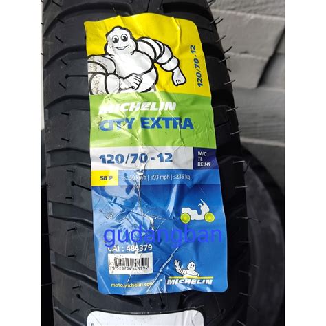 Jual Ring Michelin City Extra Tubeless Ban Luar