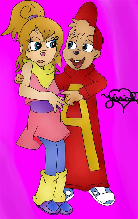 alvin and brittany 2 by jessi1000ca on DeviantArt