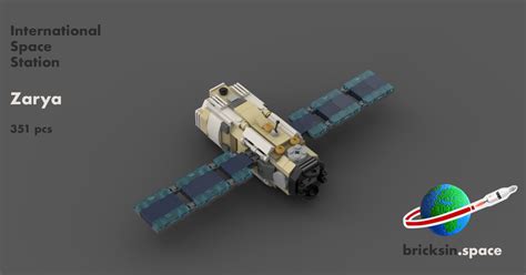 Zarya Iss Bricks In Space
