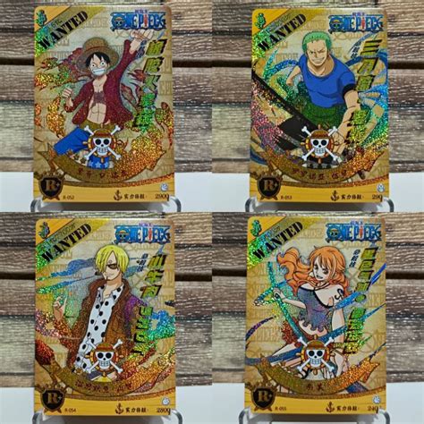 One Piece Collectible Cards R Rarity Set B Shopee Philippines